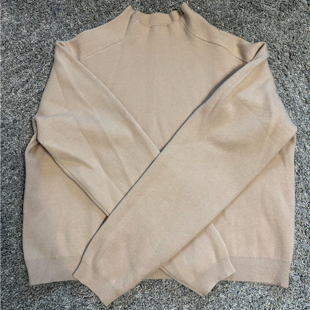 Zyia camel sweater - worn once!